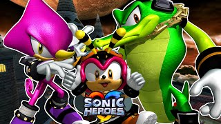 Sonic Heroes Team Chaotix Playthrough (all A-ranks)