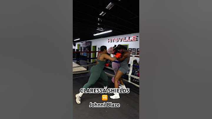 CLARESSA SHIELDS & JHONNI BLAZE FIGHT! @JhonniBlazeDuh