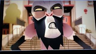 Weaver Punches Miss Simian