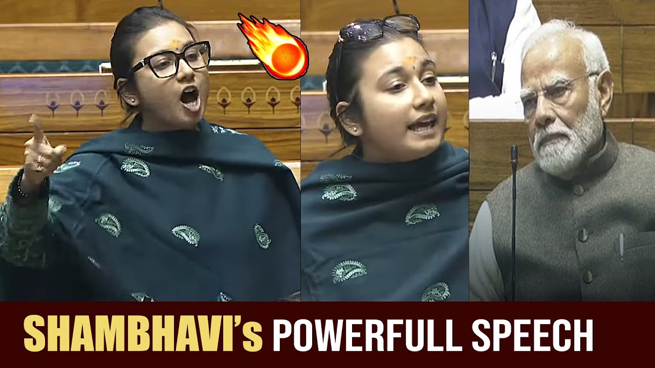 Shambhavi Choudhary Powerful Speech In Parliament | PM Modi | Rahul Gandhi | News Buzz