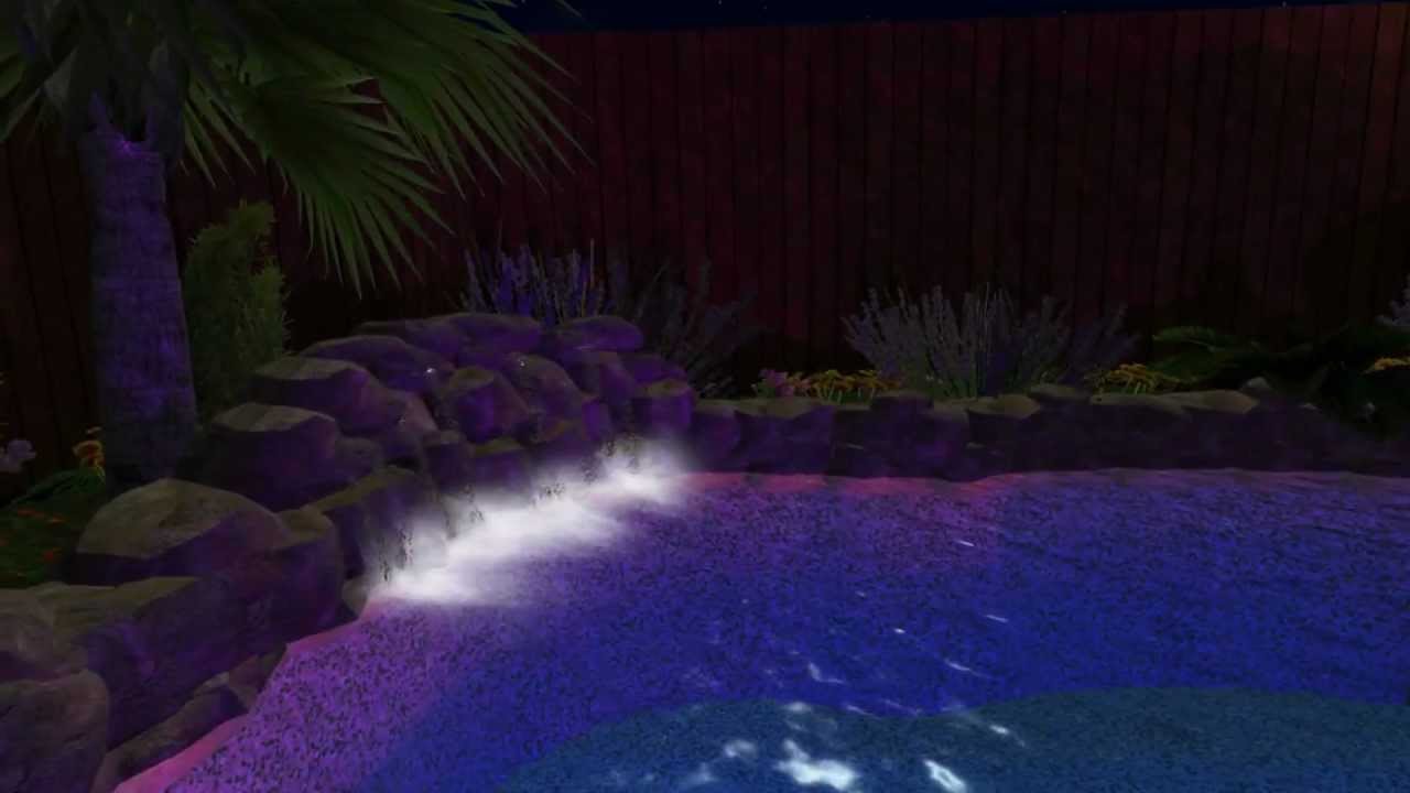 Custom Pool Design Mirage Shaddock Homes Pearson Farms Frisco, Texas