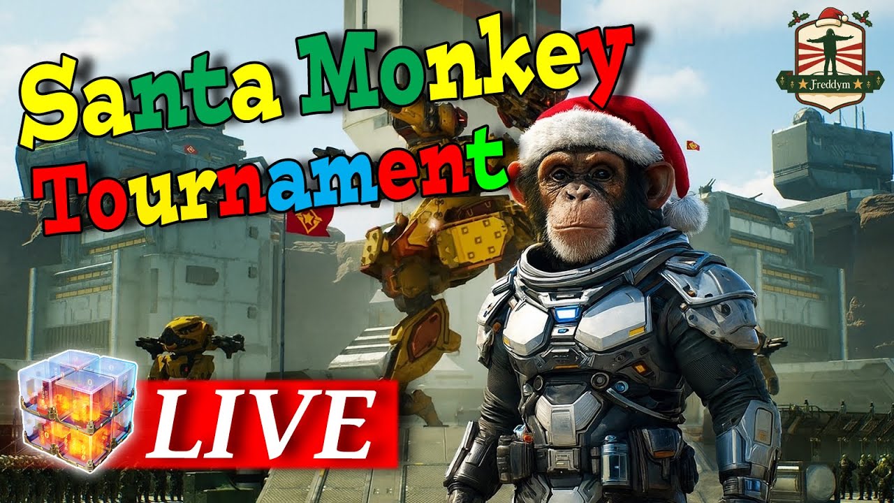 War Robots Freddy´s Christmas Events + Santa Monkey Event