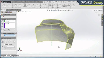 SolidWorks Flat Pattern for Conical Bodies - Cimquest 2 Minute Tuesdays