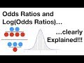 StatQuest: Odds Ratios and Log(Odds Ratios), Clearly Explained!!!