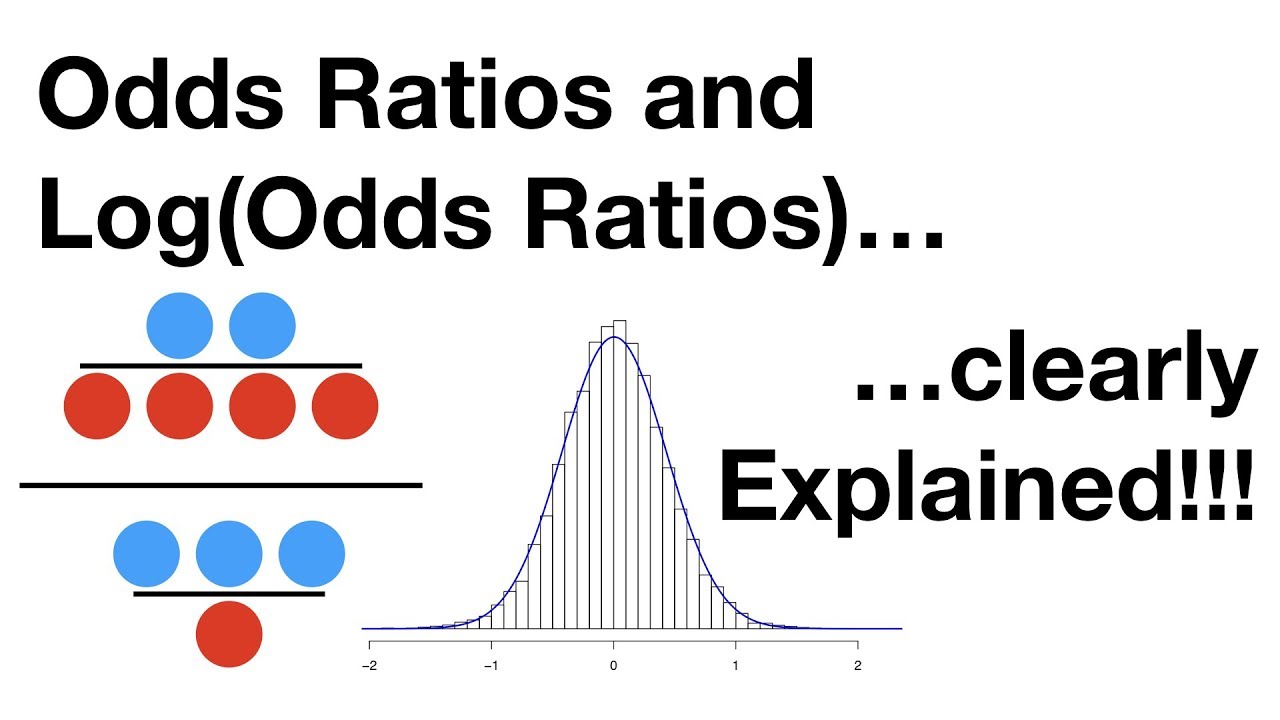 Statquest Odds Ratios And Log Odds Ratios Clearly Explained Youtube