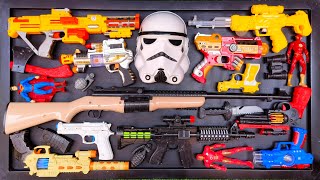 Membersihkan Nerf Shotgun, Assault Rifle, AK47, Sniper Rifle, Glock Pistol, M16, nerf Speed