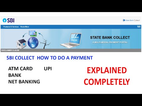 SBI COLLECT ONLINE PAYMENT | How to do a payment through SBI collect portal | malayalam