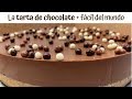 La TARTA DE CHOCOLATE más FÁCIL del mundo | Sin horno