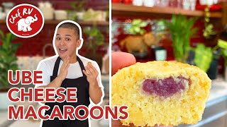 UBE CHEESE MACAROONS