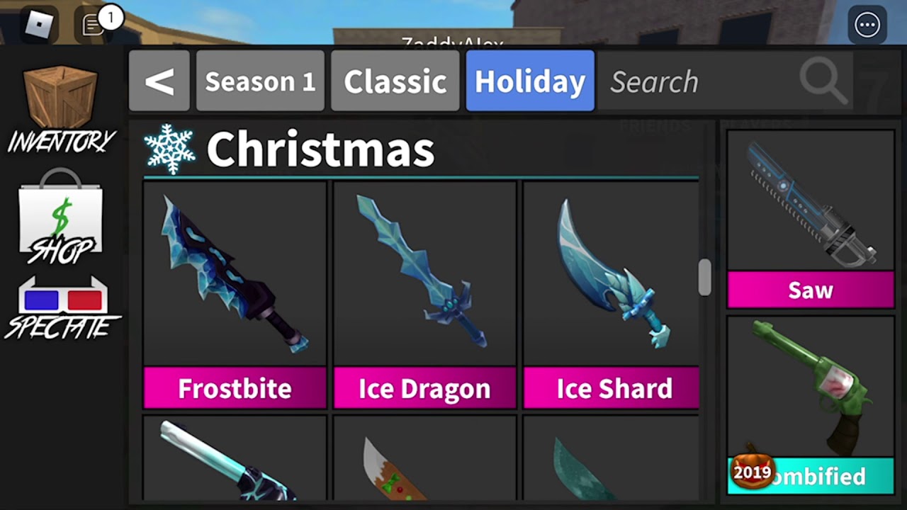 Ice shard giveaway mm2 YouTube