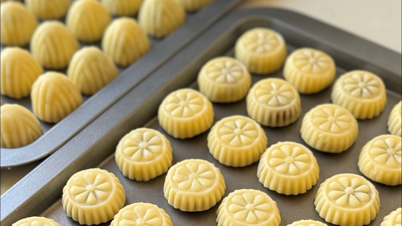 معمول الطحين الفاخر 😍 هش طري وبدوي بالتم 👌🏻 وكل اسرار نجاحه وصفة رهيبة ومضمونة وبتشهي