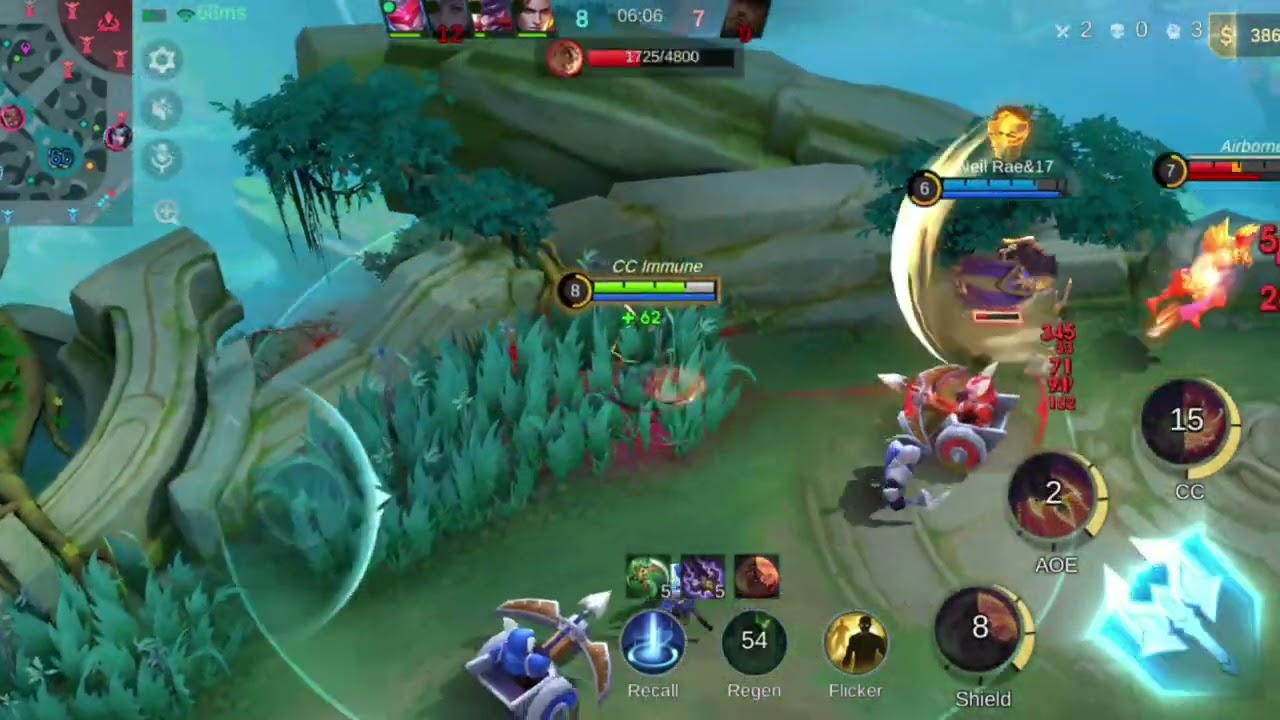 Hanabi carried casually 