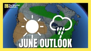 June Outlook East Heats Up With Spotty Rain Out West