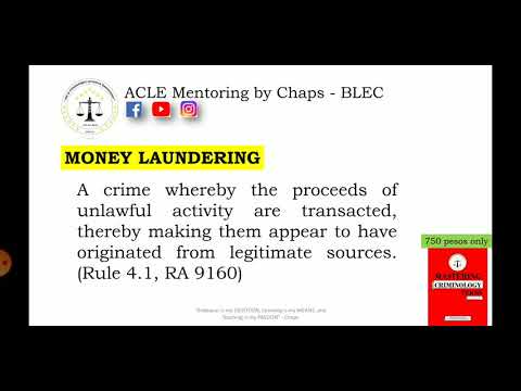 Money Laundering