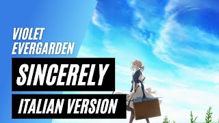 【Violet Evergarden】Sincerely ~Italian Version~ chords