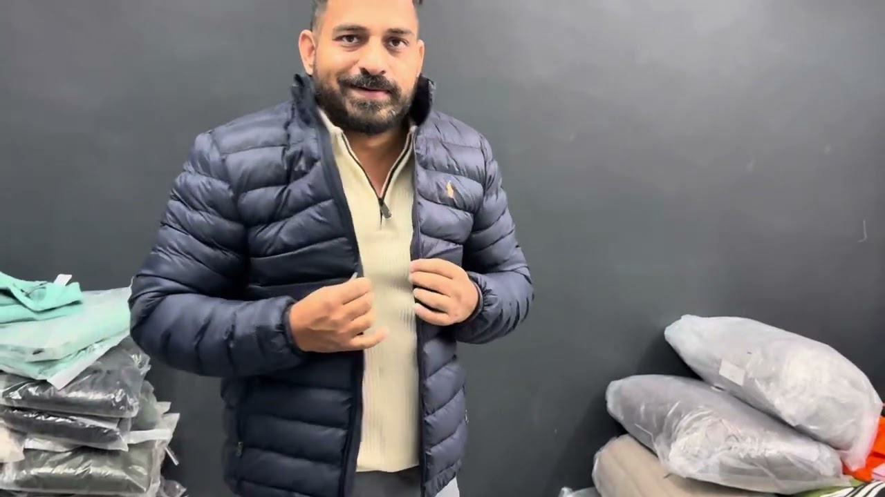 Original puffer jackets in Delhi , light weight puffer jacket , branded store article puffer jacket