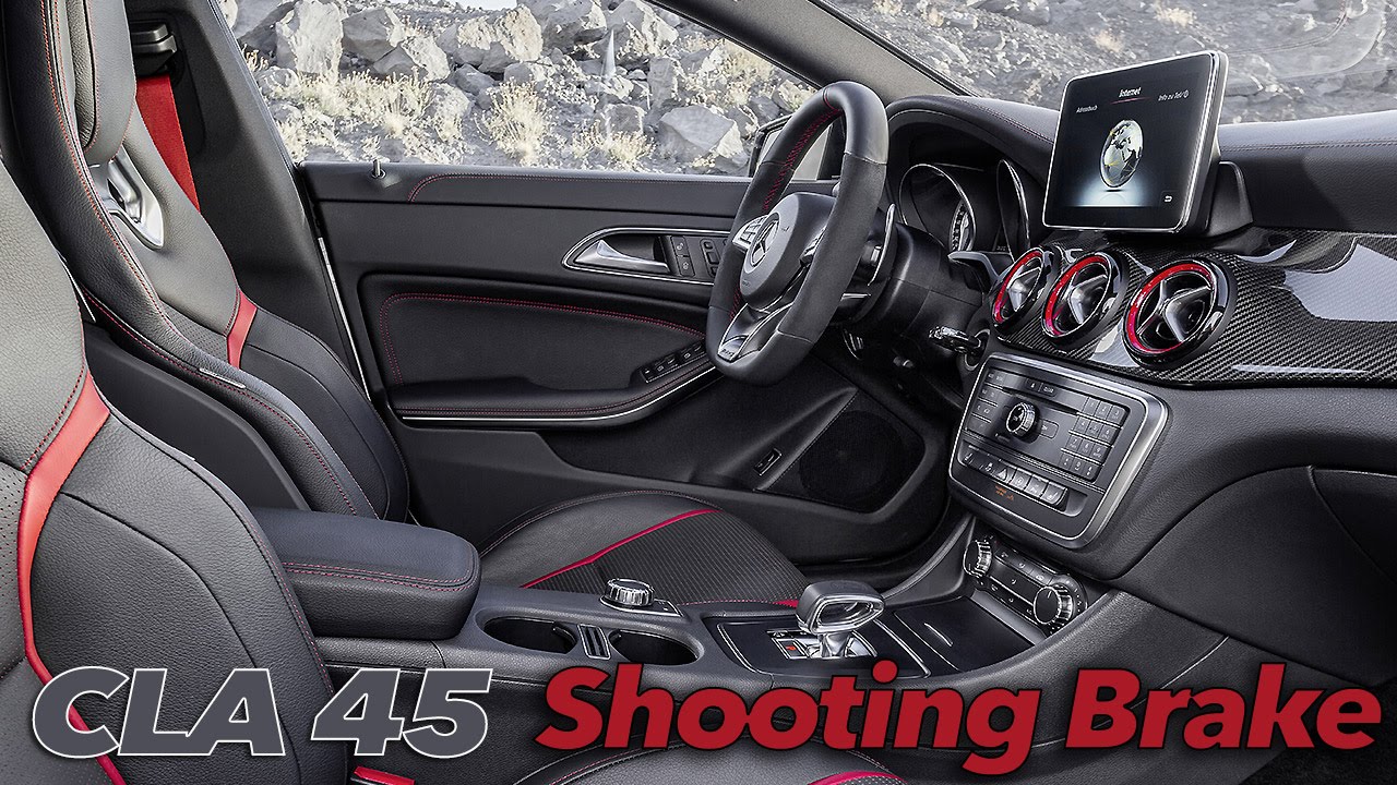 Mercedes Cla 45 Amg Shooting Brake Interior Design