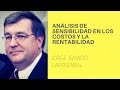 Análisis de sensibilidad en los costos y la rentabilidad