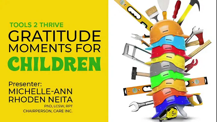 Gratitude Moments for Children | Dr. Michelle-Ann ...