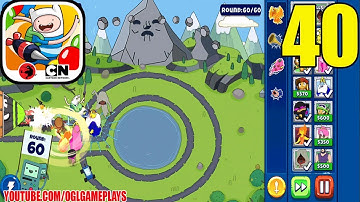 BLOONS ADVENTURE TIME TD - CRYING MOUNTAIN - EXTREME MODE - Gameplay 40