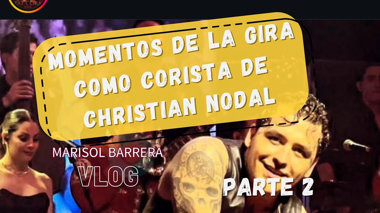 Momentos de la gira como corista de #christiannodal #music #corista # ...