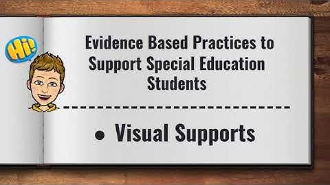 Evidence Based Practices-Visual Supports: Routine Strips