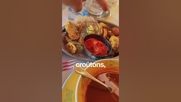 La vrai bouillabaisse de Marseille #marseille #bouillabaise