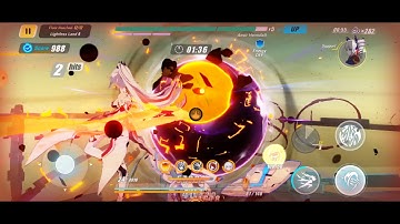 Honkai: HoF Kiana vs Aesir Heimdall (No Dmg) in Elysian Realm Sequence Normal