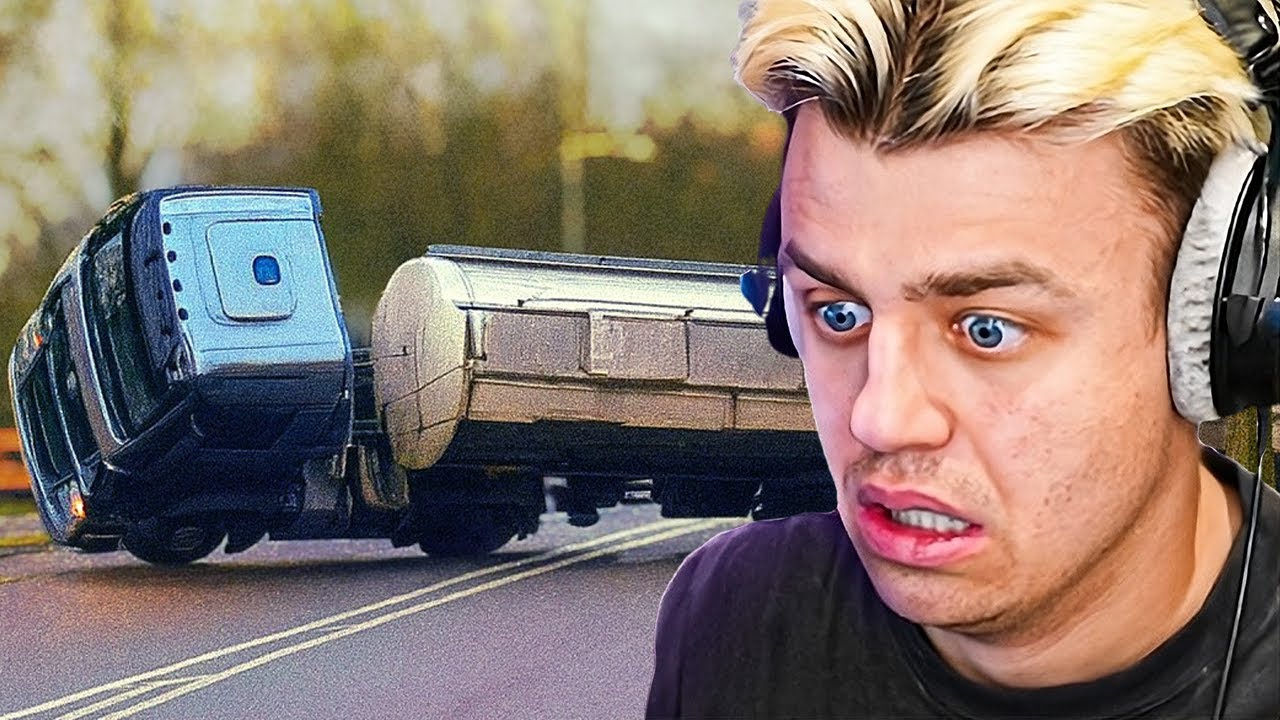 LKW CRASHT mitten in der Stadt?! (Dashcam 6.0) I Papaplatte Reaction