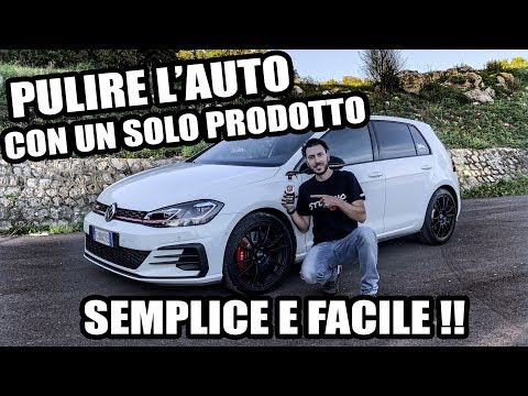 PULIRE L&rsquo;AUTO CON UN SOLO PRODOTTO ?? E SENZA ACQUA ?? SI PUO&rsquo; !!!