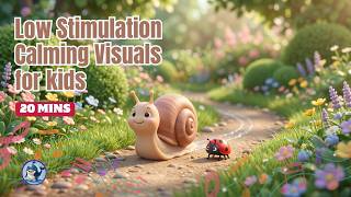 Snail & Ladybug’s Slow Little Journey | Calming Video for Kids | 20 Min screenshot 4
