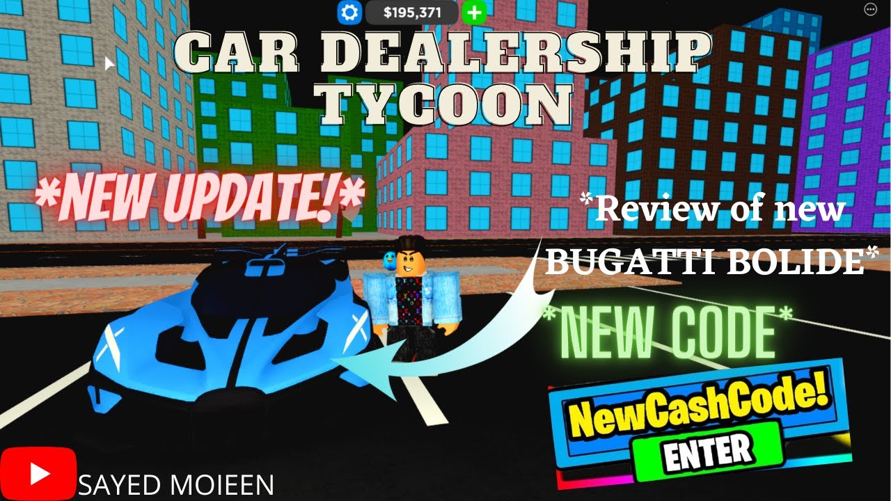 Car Dealership Tycoon * FREE HYPER CARS * Codes! All Car Dealership Tycoon  Money Codes! Roblox 