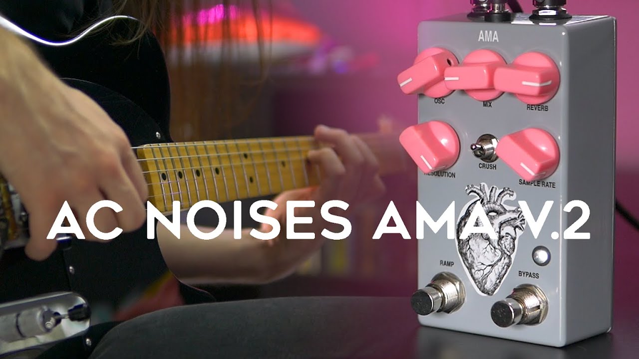 ギター AC Noises Ama V2 Reverb AC NOISES AMA V.2 | Reverb w/ Oscillator + Bit Crusher (Guitar
