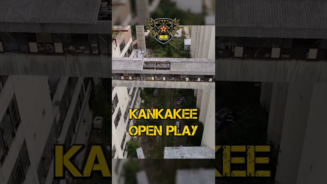 Epic Industrial Complex for Airsoft Open Play Kankakee Factory IL
