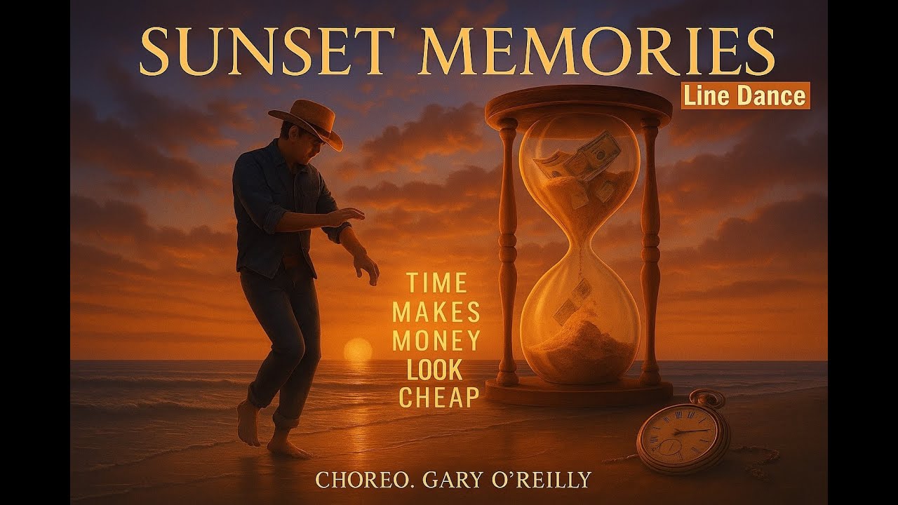 Sunset Memories Line Dance with Song Subtitles #Memory #Sunset #Time # ...