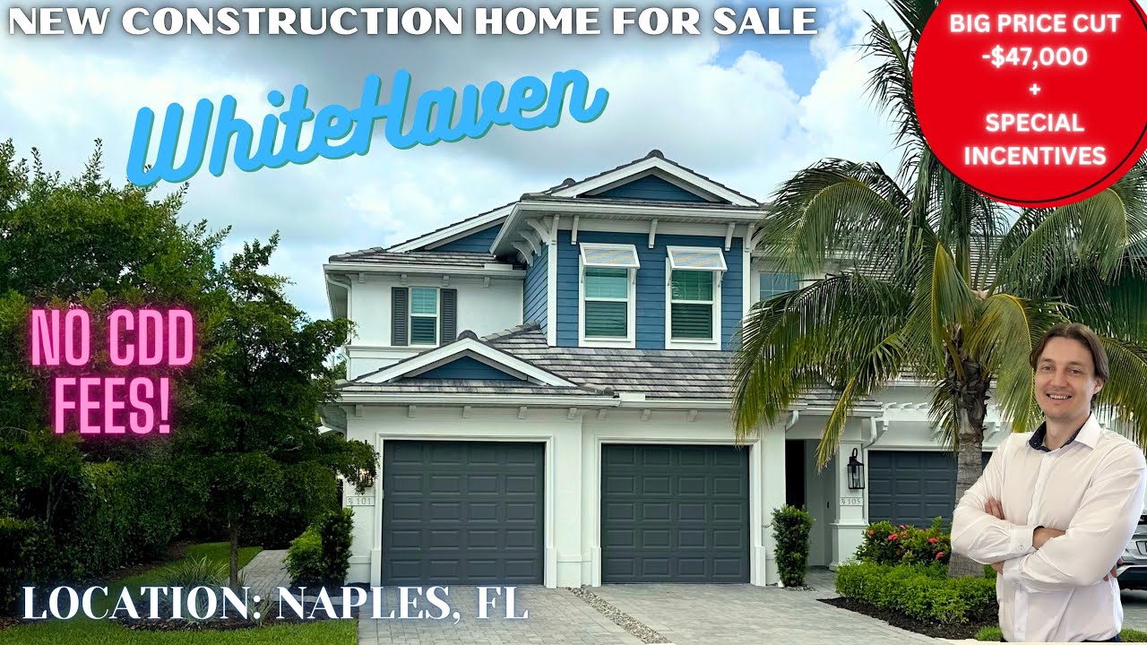Naples Florida New Construction Home For Sale 1,725 SF 3 Bed 2