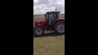 Massey Ferguson 5455 ve Maschio Rotövatör 3 M