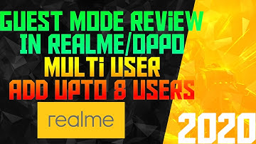 How to use Guest Mode in Realme/oppo Devices | Guest mode review