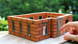 Building A Tiny House W/ Mini Bricks - Part 2