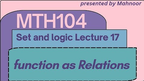 mth104 short lecture 17 | vu updated short lecture 2024 | by Mahnoor