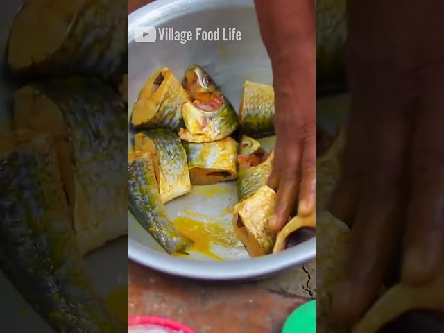 Carp Fish & Banana Melon Bangi Cooking Recipe by Village Food Life