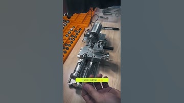 ❤️This is a mini lathe. Interested?🥰 #svanfon #machine #model #minilathe #lathe #Turning #diy