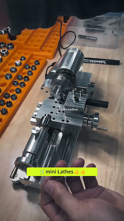 ❤️This is a mini lathe. Interested?🥰 #svanfon #machine #model #minilathe #lathe #Turning #diy