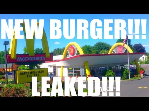 McDonald's New Whale Burger Leaked!!!!!!!