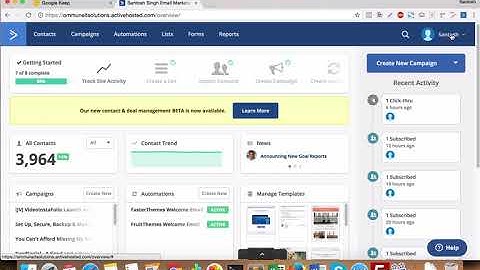 How to Find ActiveCampaign URL and Key for API Integration