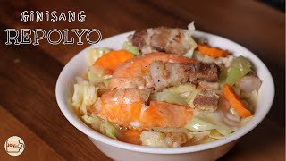 HOW TO COOK GINISANG REPOLYO