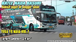 BATLE NADA BASURI 🎺🚥🎹 SUKA SUKA JOGET DI PINGGIR JALAN...KALIAN SUKA YG MANA NIH