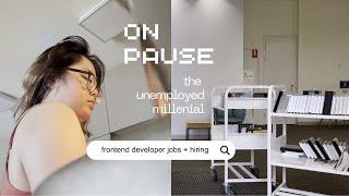 job search vlog | how i deal with rejections, unemployed frontend developer