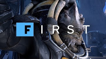 Mass Effect: Andromeda - Introducing Drack Your Krogan Teammate (4K) - IGN First