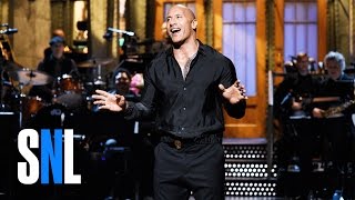 Dwayne Johnson Five-Timers Monologue - SNL